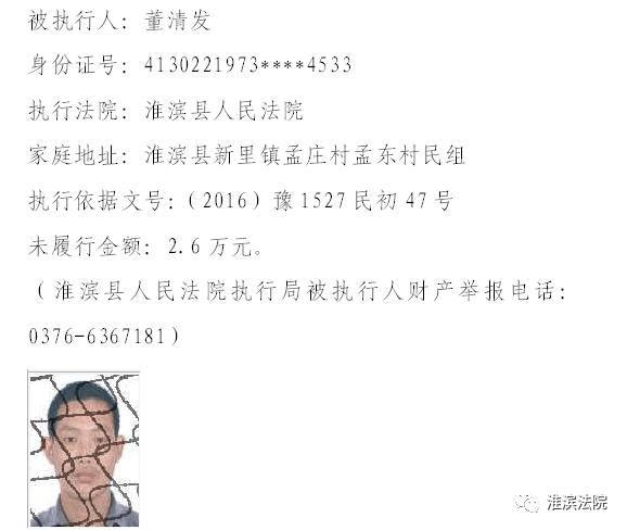 2017沭阳最新失信人员